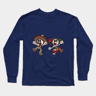 Mexican Skeletons Long Sleeve T-Shirt